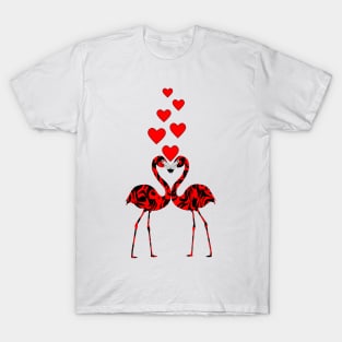 In Love Flamingos T-Shirt